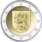 2 euro Łotwa Region Vidzeme Liwonia 2016