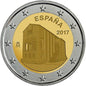 2 euro Hiszpania Oviedo Królestwo Asturii 2017