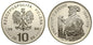 10 zł Zygmunt II August półpostać 1996