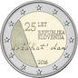 2 euro Słowenia 25 lat niepodległości 2016