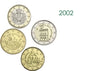 Euro set San Marino x4 zestaw menniczy 2002