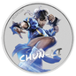Tuvalu 1$  Street Fighter Chun Li 2022 1 OzAg.999k