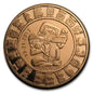 USA Mayan calendar 1 oz Cu.999